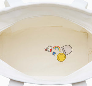 DROPS 3/20-3/25 - Converse x Hello Kitty and Friends Canvas Tote Bag (White) Bags HADDAD