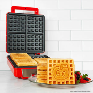Hello Kitty Deluxe Waffle Maker (Red)