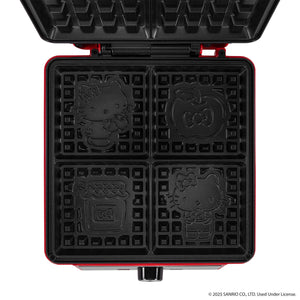 Hello Kitty Deluxe Waffle Maker (Red)