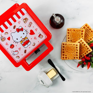 Hello Kitty Deluxe Waffle Maker (Red)