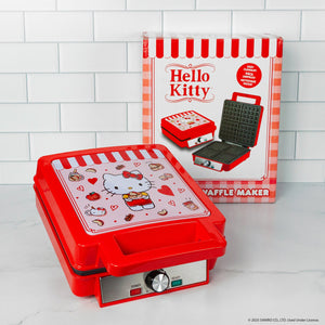 Hello Kitty Deluxe Waffle Maker (Red)