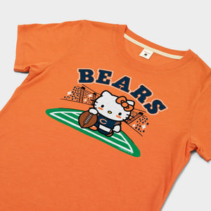 Hello Kitty x Chicago Bears Holder Tee (Womens) Apparel HOMAGE