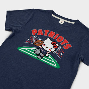 Hello Kitty x New England Patriots Touchdown Tee (Womens) Apparel HOMAGE
