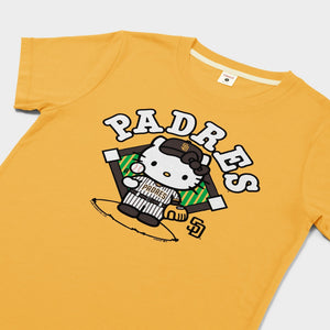 Hello Kitty x San Diego Padres Toss Tee (Womens) Apparel HOMAGE