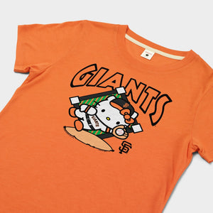 Hello Kitty x San Francisco Giants Catch Tee (Womens) Apparel HOMAGE