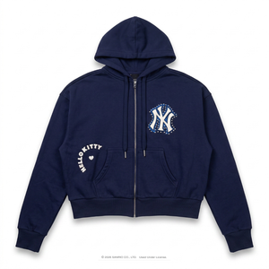 Hello Kitty x The Wild Collective New York Yankees Zip-Up Hoodie