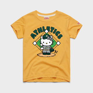 Hello Kitty x Athletics Toss Tee (Youth) Apparel HOMAGE Gold Y2