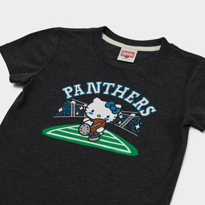 Hello Kitty x Carolina Panthers Rush Tee (Youth) Apparel HOMAGE