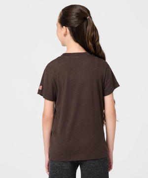 Hello Kitty x Cleveland Browns Holder Tee (Youth) Apparel HOMAGE