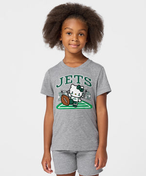 Hello Kitty x New York Jets Kickoff Tee (Youth) Apparel HOMAGE