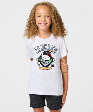 Hello Kitty x New York Yankees Swing Tee (Youth) Apparel HOMAGE