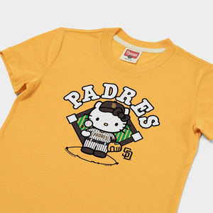 Hello Kitty x San Diego Padres Toss Tee (Youth) Apparel HOMAGE