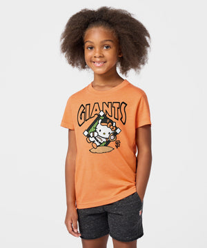 Hello Kitty x San Francisco Giants Catch Tee (Youth) Apparel HOMAGE