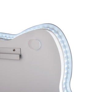 Hello Kitty x Impressions Vanity RGB Wall Mirror 2.0 W/ Bluetooth Speakers and Specialty Base