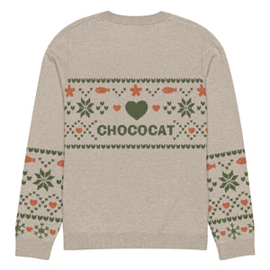 Chococat Olive Nordic Sweater Apparel Printful