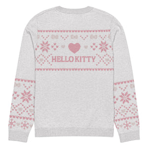 Hello Kitty Pink Nordic Sweater Apparel Printful