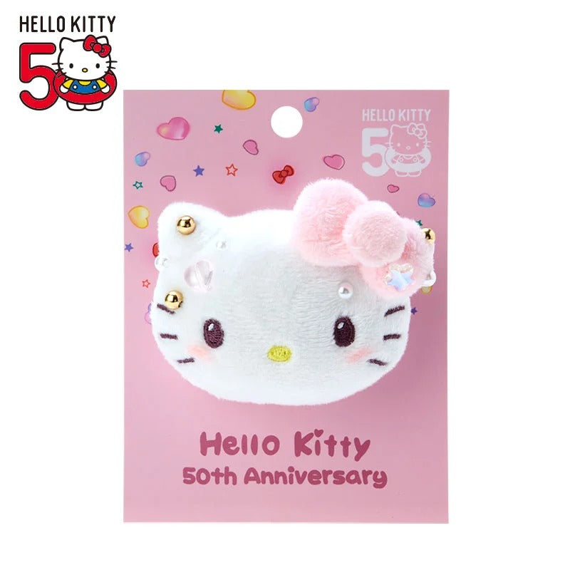 Hello Kitty Mascot Brooch (50th Anniv. The Future In Our Eyes) Accessory Japan Original   