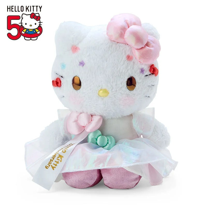 Hello Kitty 9&quot; Plush (50th Anniv. The Future In Our Eyes) Plush Japan Original   