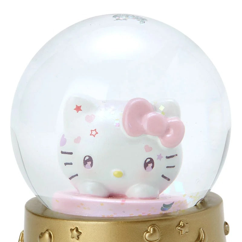 Hello Kitty Mini Snow Globe (50th Anniv. The Future In Our Eyes) Home Goods Japan Original   