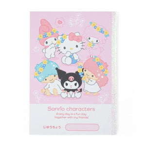 Sanrio Characters Notebook (Pink) Stationery Japan Original   