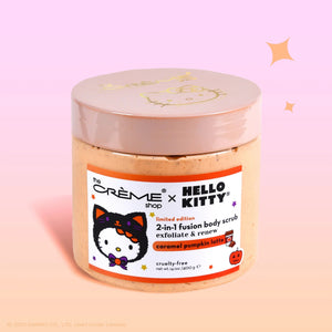 Hello Kitty x The Crème Shop Fusion Body Scrub (Caramel Pumpkin Latte) Beauty The Crème Shop   