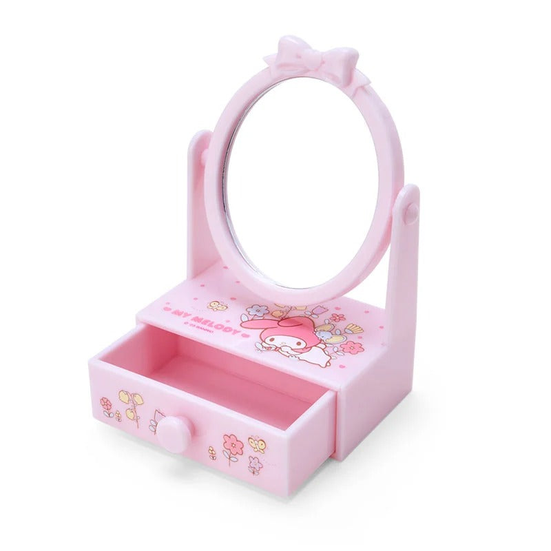 My Melody Mini Chest with Mirror Home Goods Japan Original   
