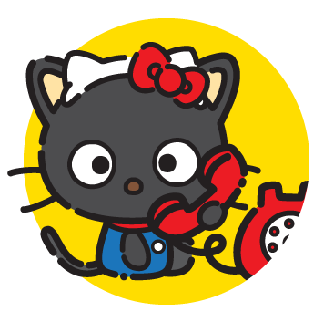 Image of Chococat Hello Kitty 50th Anniversary Artwork 