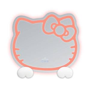 Hello Kitty x Impressions Vanity RGB Wall Mirror 2.0 W/ Bluetooth Speakers and Specialty Base