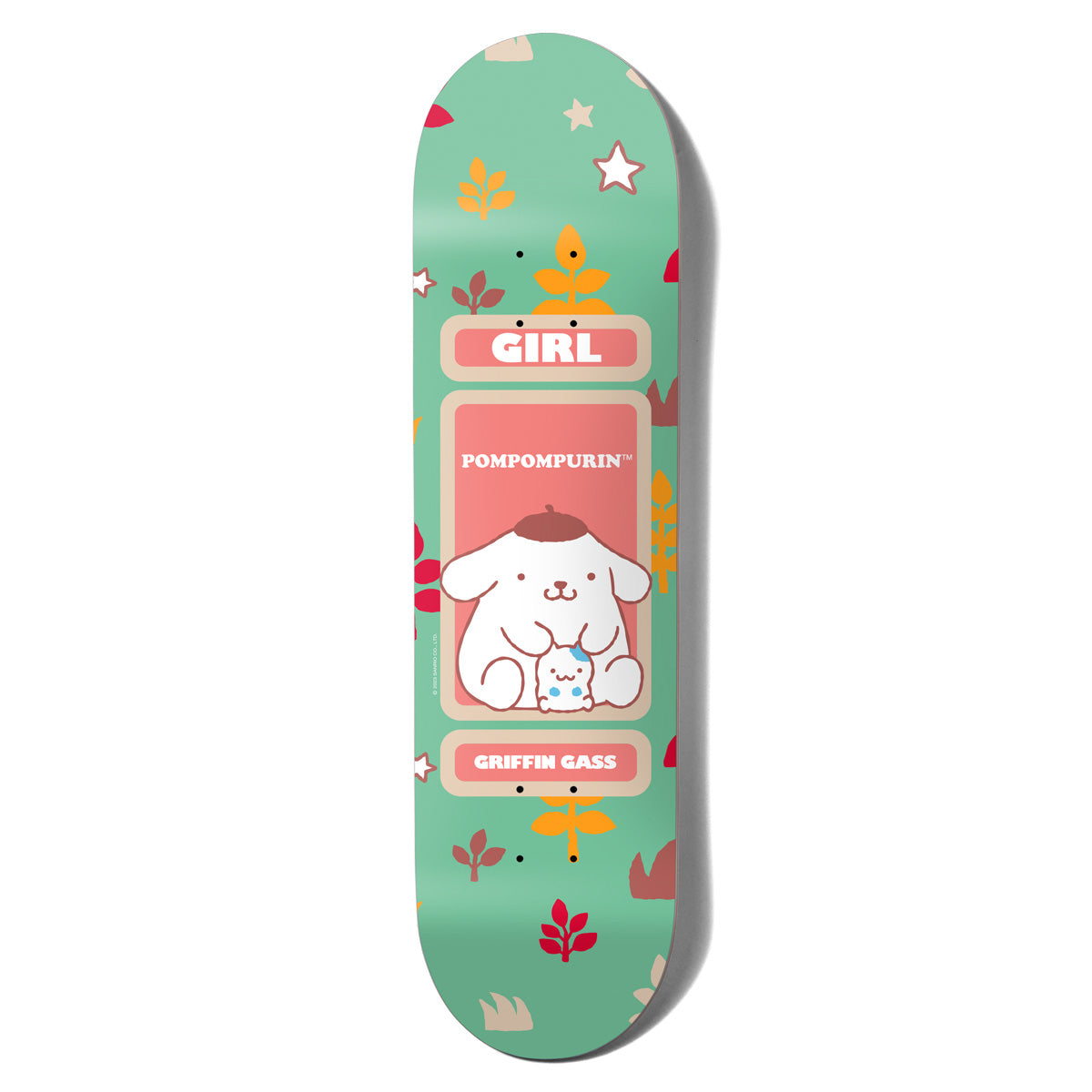 Pompompurin x GIRL Gass Deck (Woodland Wonder) Toys&amp;Games Girl Skateboards   