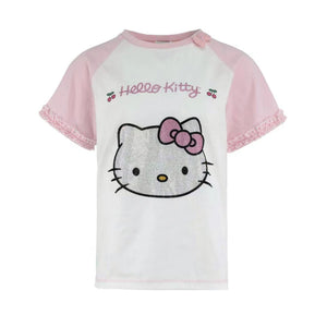 Hello Kitty x Lola + The Boys Kids Cutie Tee (Pink) Apparel Lola and The Boys NYC INC