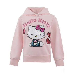 Hello Kitty x Lola + The Boys Adult Gem Love Hoodie (Pink) Apparel Lola and The Boys NYC INC
