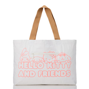 Hello Kitty and Friends x Aloha Collection Holo Holo Tote Bag (Bubbles - Tan) Bags Aloha Collection Inc