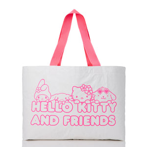 Hello Kitty and Friends x Aloha Collection Holo Holo Tote Bag (Palaka Friends) Bags Aloha Collection Inc