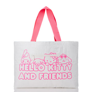 Hello Kitty and Friends x Aloha Collection Holo Holo Tote Bag (Palaka Friends) Bags Aloha Collection Inc