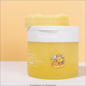 Pompompurin x ByUR Honey Gorgeous Keep Moisturizing Toner Pad (70 Count) (POPUP) Beauty ByUR US