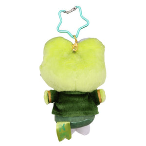 Keroppi Plush Mascot Keychain (Go Green Fandom Series) Accessory Global Original