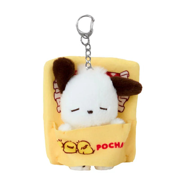 ❤️ poohchan様❤️ Pochacco Napping Plush Mascot Keychain (I Love Pi-Chans Series)