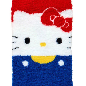 Hello Kitty Blue Overalls Cozy Ankle Socks Accessory Japan Original