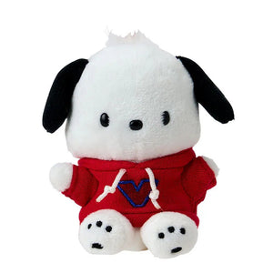 Pochacco Plush Mascot Keychain (All Together Hapidanbui Design Series) Accessory Japan Original
