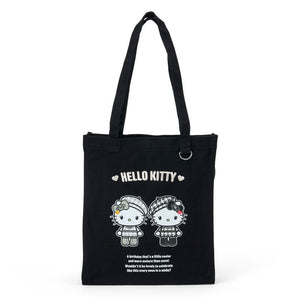 Hello Kitty Tote Bag (Monochrome Birthday Twins Series) Bags Japan Original