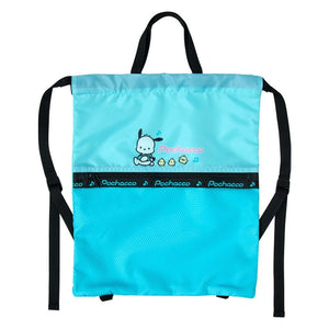 Pochacco Kids Drawstring Backpack (Adventure Series) Bags Japan Original