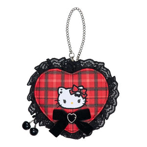 Hello Kitty Mini Pouch Charm (Rock ’n’ Check Series) Bags Japan Original