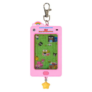 Hello Kitty and Friends Interactive Smartphone-shaped Bag Charm (Pink) Accessory Japan Original
