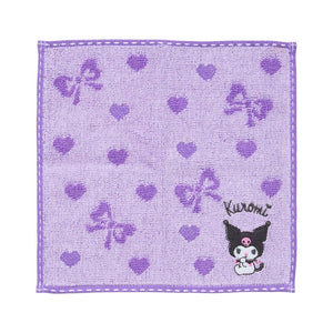 Kuromi Petit Wash Towel (Strike A Pose Series) Home Goods Japan Original