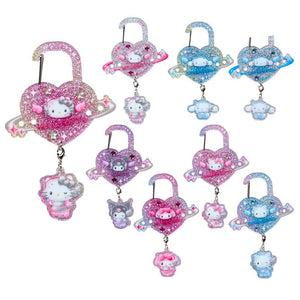 Sanrio Characters Sparkling Carabiner Blind Box (Tokimeki Planet Series) Accessory Japan Original