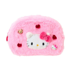 Hello Kitty Plush Zipper Pouch (Pop Beads Series) Bags Japan Original