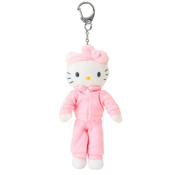 Hello Kitty Sporty Plush Mascot Keychain (Sanrio Closet Collection)