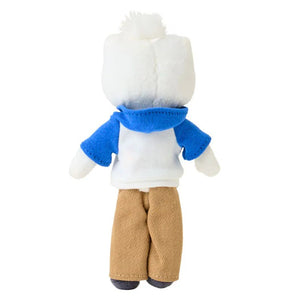 Dear Daniel Casual Plush Mascot Keychain (Sanrio Closet Collection) Accessory Japan Original