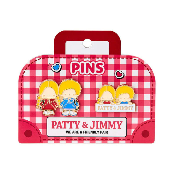 Sanrio Patty & Jimmy アメリカンパーラー Patty and Jimmy Pin Set (Friendly Pair Series)
