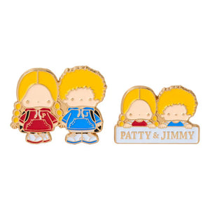 Patty and Jimmy Pin Set (Friendly Pair Series) Accessory Japan Original